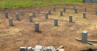 Фундамент на забивных жб сваях под ключ в Лыткарино - фундамент из забивных железобетонных свай цена от 3156 руб/м2